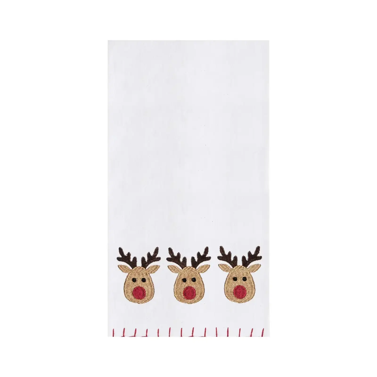 C & F Enterprise Christmas Reindeer Games Kitchen Towel  861712479 loading=