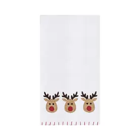 C & F Enterprise Christmas Reindeer Games Kitchen Towel  861712479