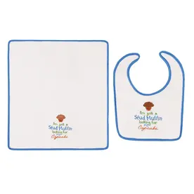 C & F Enterprise Muffin for Cupcake Bib & Burp Cloth   86113080
