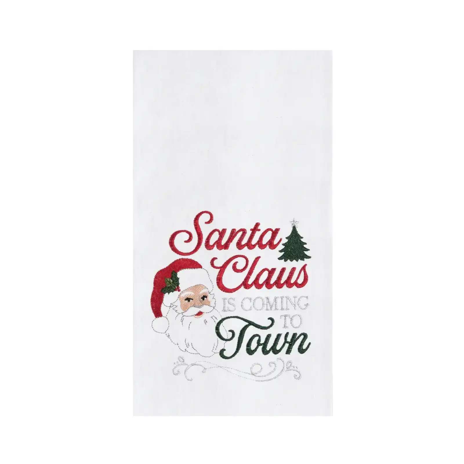 C & F Enterprise Santa Claus Is Coming To Town Kitchen Towel  C861711109 loading=
