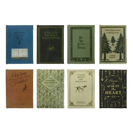 Creative Co-Op Book Storage Box, 8 Styles  (1)  DF4184A