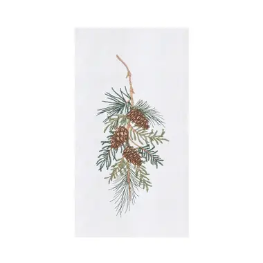 C & F Enterprise Pinecone Swag Kitchen Towel  C861711221