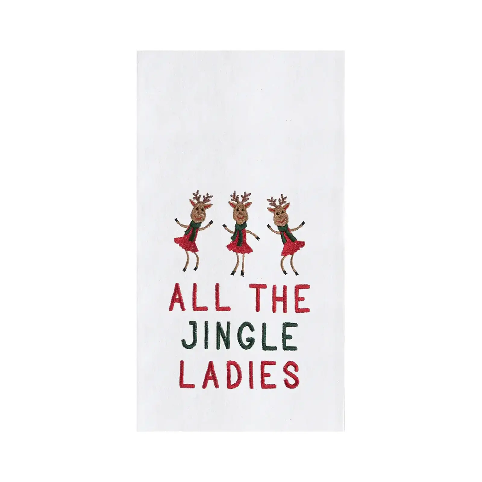 C & F Enterprise All the Jingle Ladies Kitchen Towel  C861711068 loading=