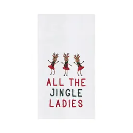 C & F Enterprise All the Jingle Ladies Kitchen Towel  C861711068