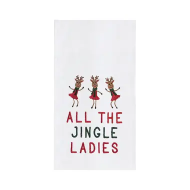 C & F Enterprise All the Jingle Ladies Kitchen Towel  C861711068