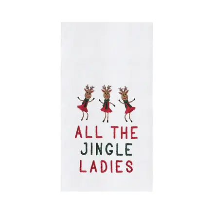 C & F Enterprise All the Jingle Ladies Kitchen Towel  C861711068
