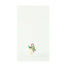 C & F Enterprise Candy Cane Guest Towel  71136108