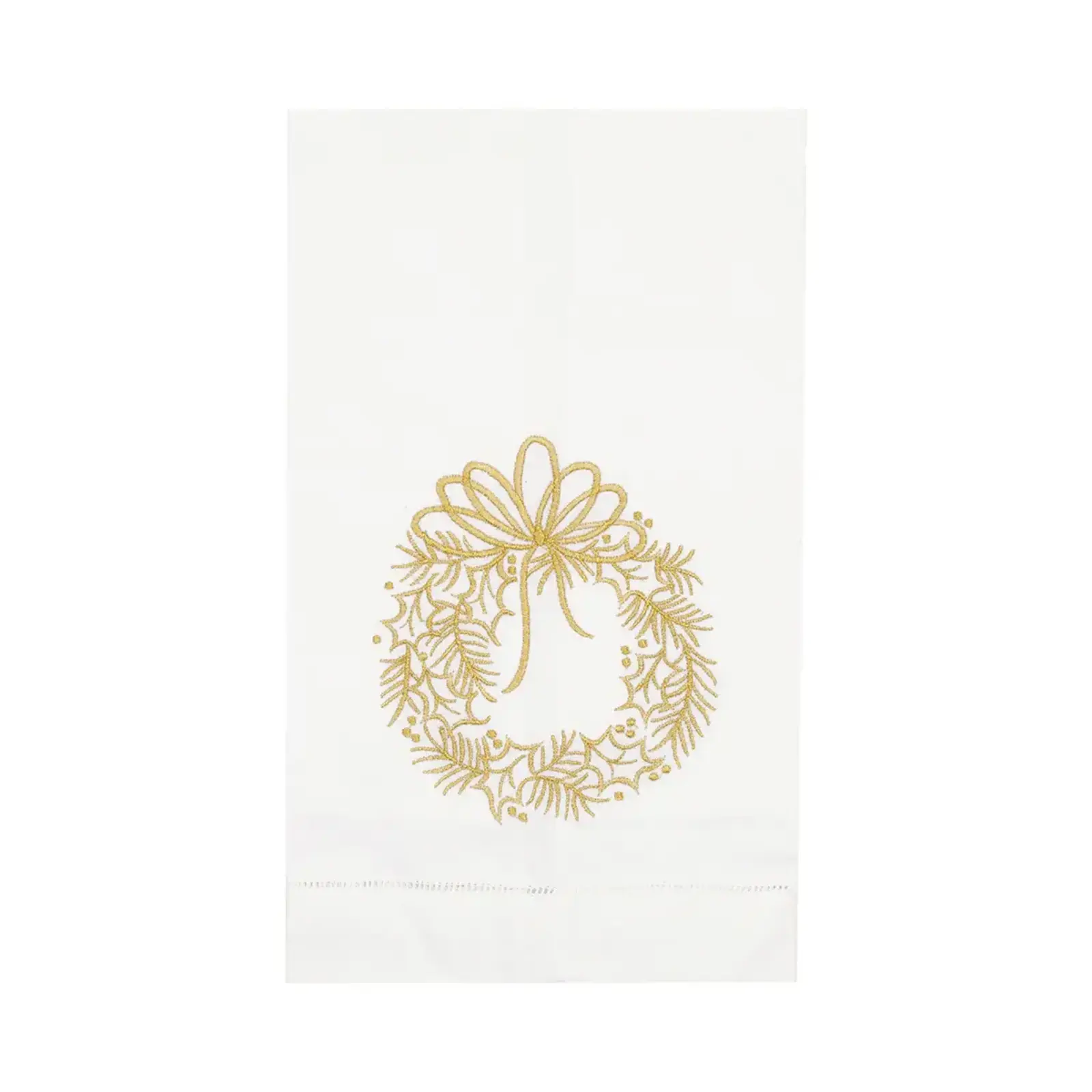 C & F Enterprise Gold Holly Guest Towel  7115052 loading=