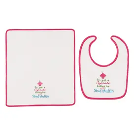 C & F Enterprise Cupcake for Muffin Bib & Burp Cloth  86113079