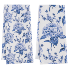 Ganz Hydrangea Tea Towel  CB197039