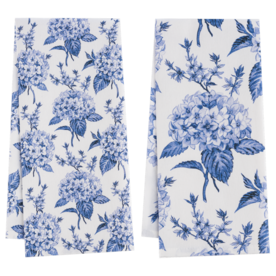 Ganz Hydrangea Tea Towel  CB197039