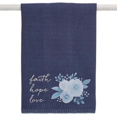 Burton + Burton FAITH, HOPE, LOVE TEA TOWEL