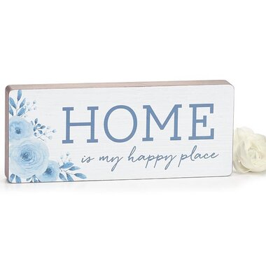 Burton + Burton HOME IS MY HAPPY PLACE SHELF SITTER  9744275