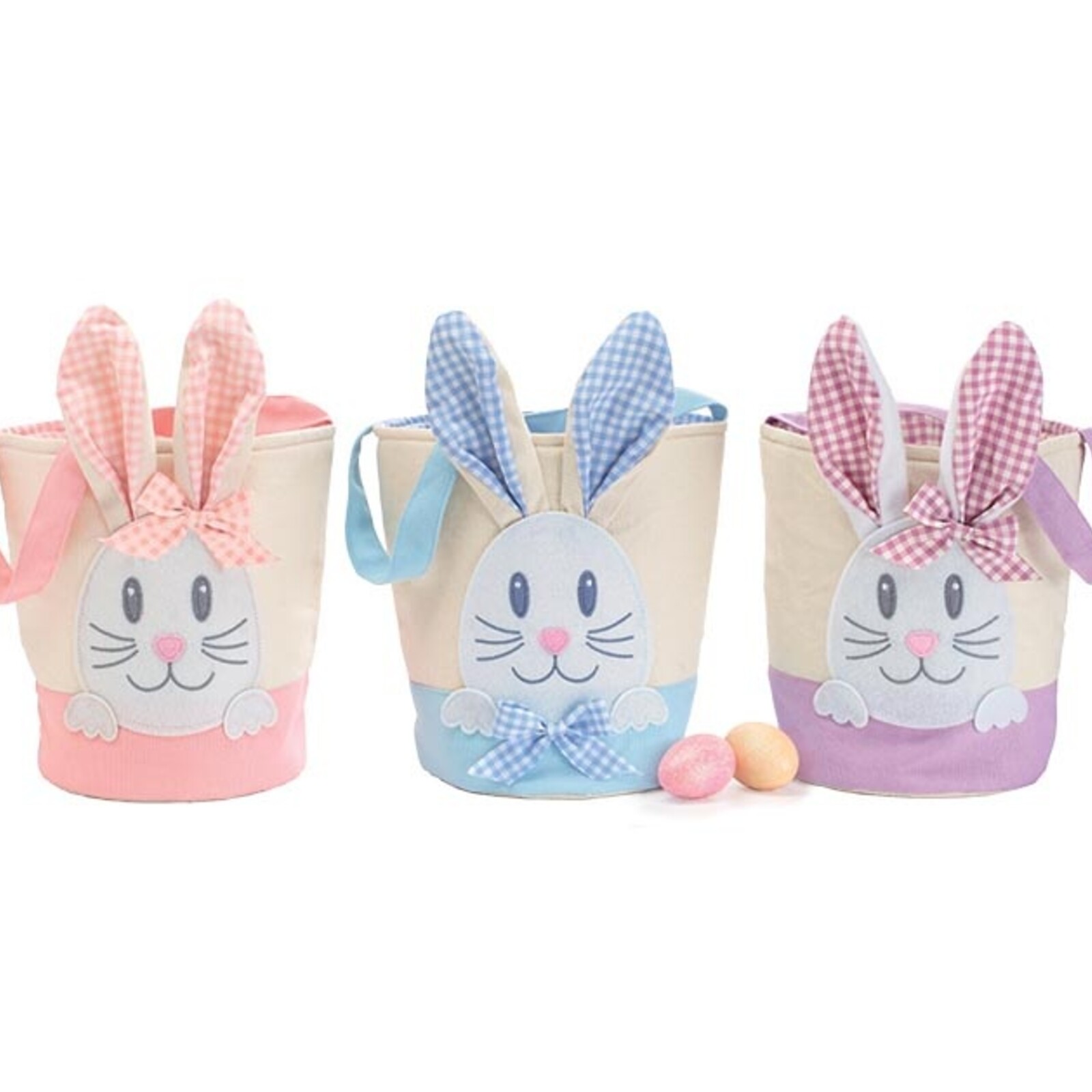 Burton + Burton GINGHAM EASTER BUNNY BAG (1) 9746399 loading=