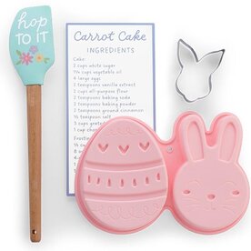 Burton + Burton EASTER SILICONE/COOKIE CUTTER BAKE SET  9749920