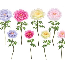 Burton + Burton Silk Large Peony  48"H (1) 9751781XL