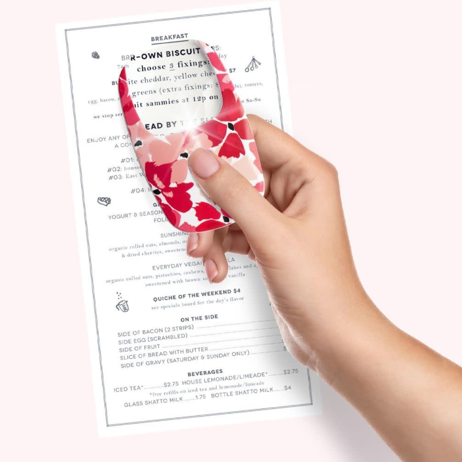 DM Merchandising OptiCard Sweet Escape  LED Pocket Magnifier  CLPTW2 loading=