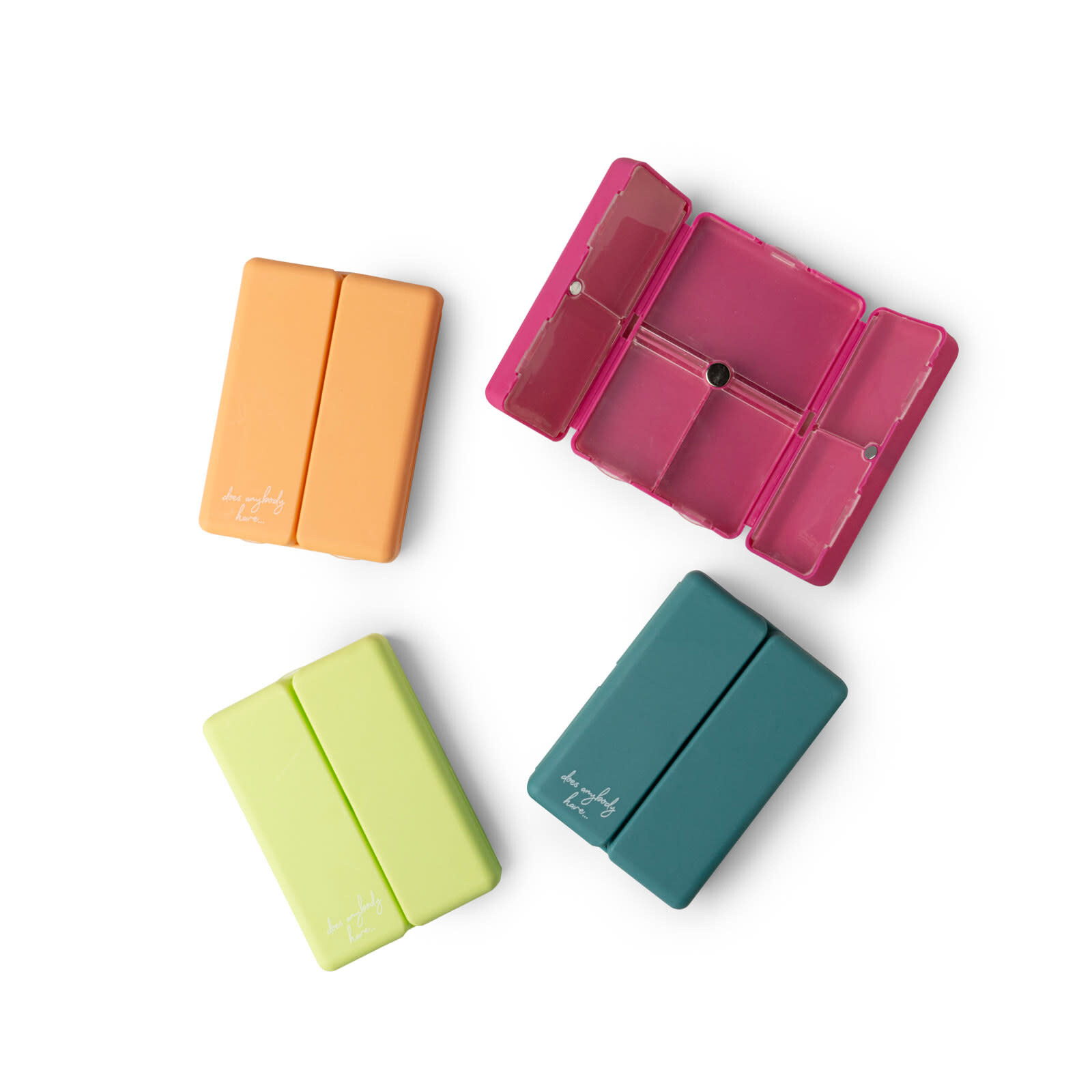 Wellness Keeper Crush Everything's Fine Pill & Vitamin Case  CRPC24 loading=