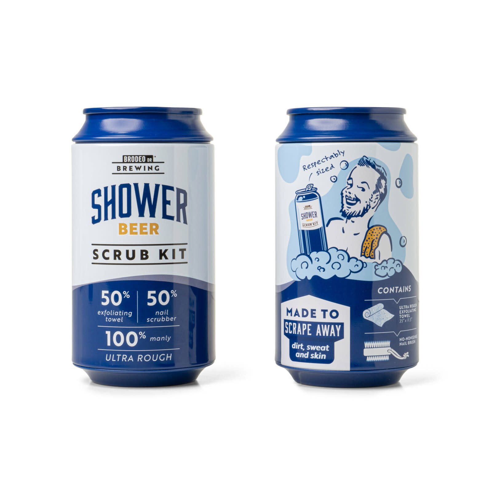 Brodeo Drive Brodeo Drive Shower Beer Scrub Kit  BRSB12 loading=