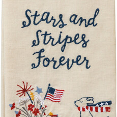 Primitives by Kathy Stars And Stripes Forever Kitchen Towel  103989