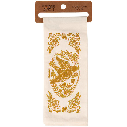 Primitives by Kathy Peace Dove Kitchen Towel  119043