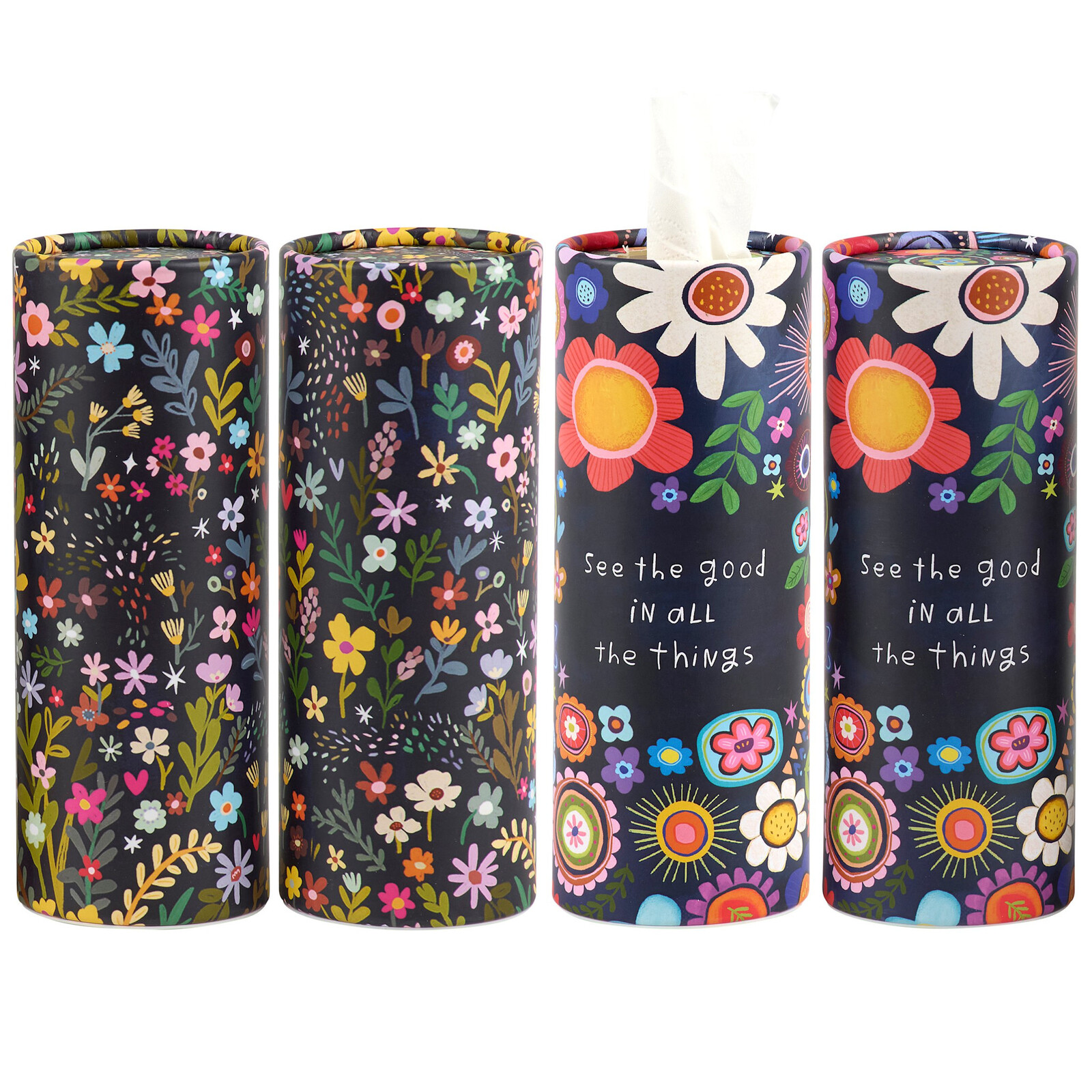 Primitives by Kathy Dark Floral Tissue Box (1)  122916 loading=