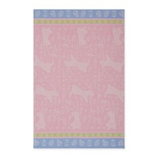 Design Imports DII Bunny Meadows Jacquard Dishtowel  756558