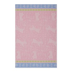 Design Imports DII Bunny Meadows Jacquard Dishtowel  756558