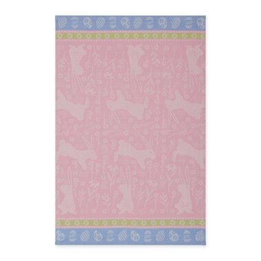 Design Imports DII Bunny Meadows Jacquard Dishtowel  756558