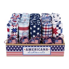 Design Imports DII Americana Assorted Dishtowels  757664