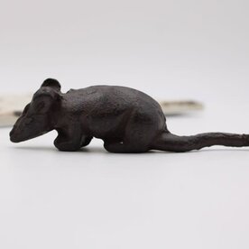 Trade Cie .75x1.25x1.25" Cast Iron Brown Mouse  HD5207
