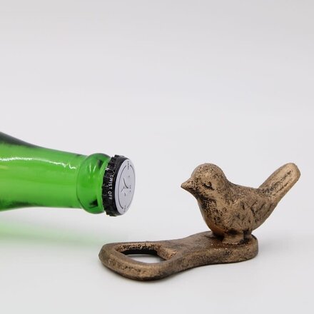 Trade Cie 3.5" Cast Iron Bird Bottle Opener  HD7018