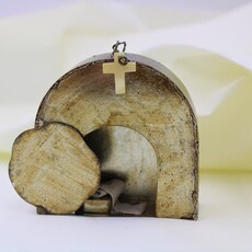 Trade Cie 3.5x1x3" Metal Empty Tomb, Hanging or Tabletop   JM92021