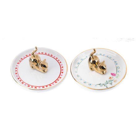 Ganz Cat Ring Holder   CB197861