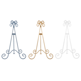 Ganz Plate Stand with Bow  (1)  CB199596