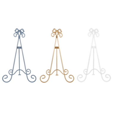 Ganz Plate Stand with Bow  (1)  CB199596