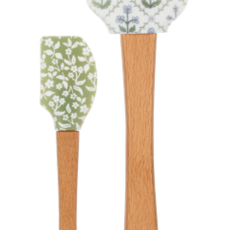 Ganz SMALL & LARGE Vintage Floral Spatula Set   CB200370