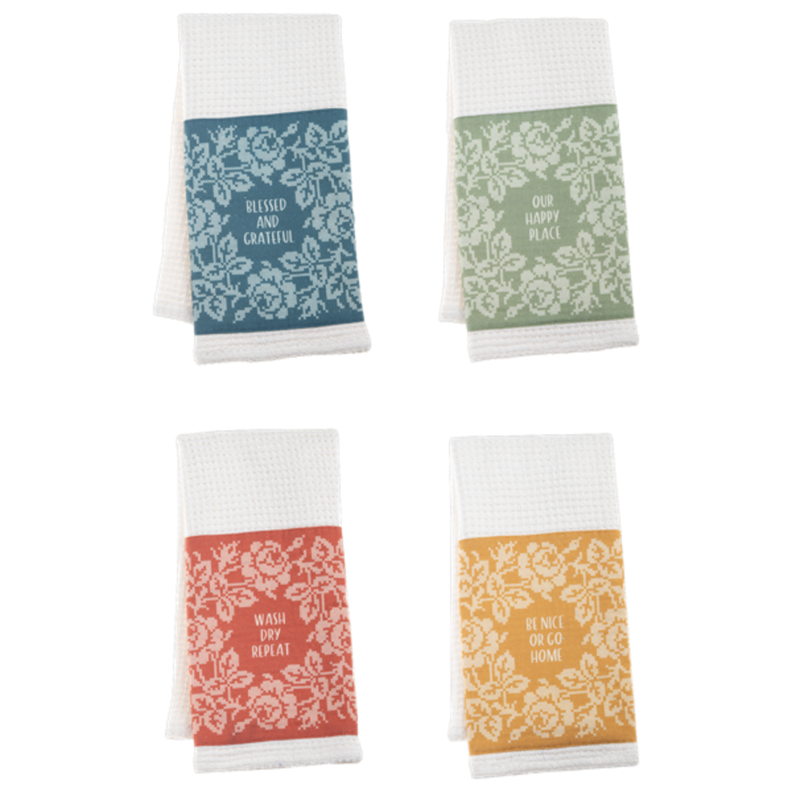 Ganz Cross Stitch Message Tea Towel  (1)  MG200658 loading=