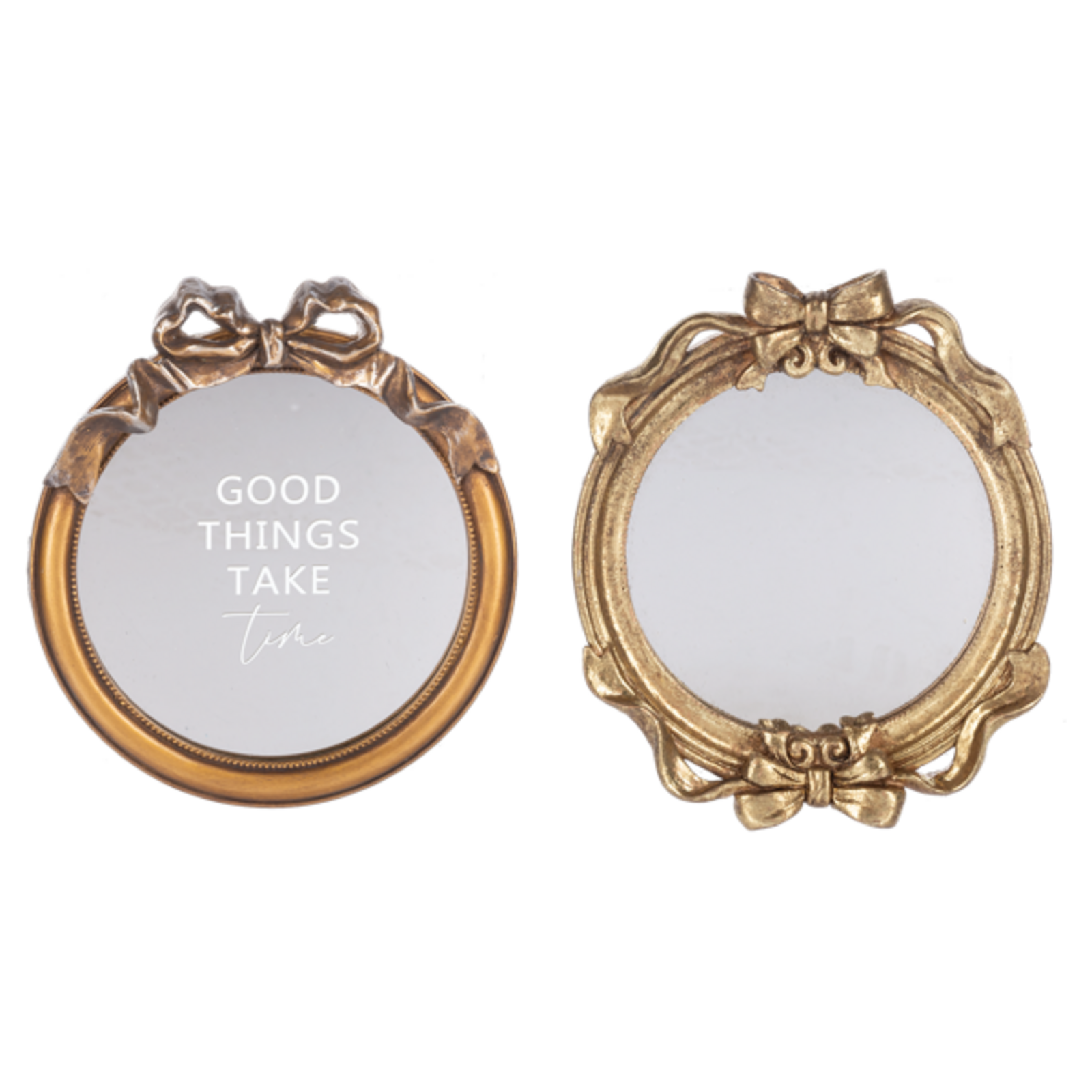 Ganz Mirrored Vintage Tray  (1)   ME201684 loading=