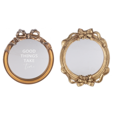 Ganz Mirrored Vintage Tray  (1)   ME201684