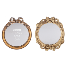 Ganz Mirrored Vintage Tray  (1)   ME201684