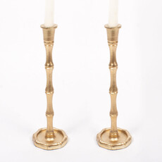 8 Oak Lane Gold Bamboo Large Candlestick (1)    ES023LRG-S2