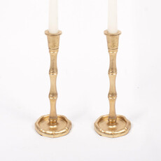 8 Oak Lane Gold Bamboo Small Candlestick (1)    ES023SML-S2