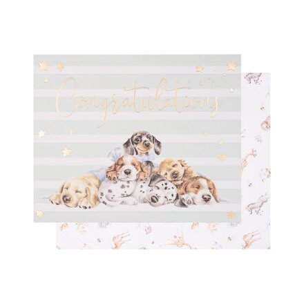 Little Wren 'Little Paws' dog card