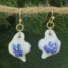 ZAD Earrings- I'm A Little Teapot Ceramic  E4684