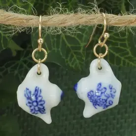ZAD Earrings- I'm A Little Teapot Ceramic  E4684