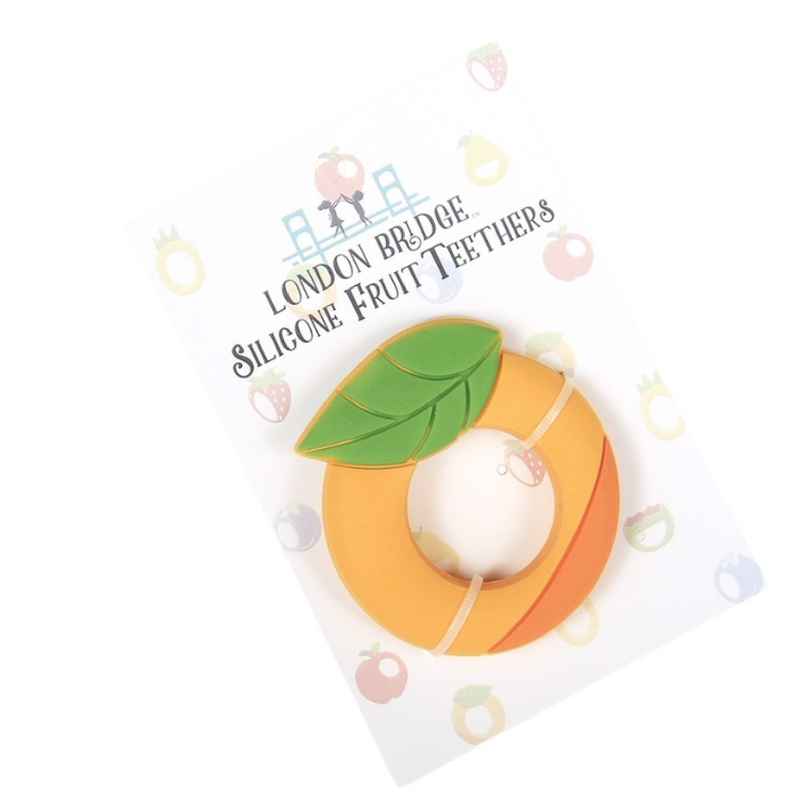 London Bridge Silicone Fruit Teether loading=