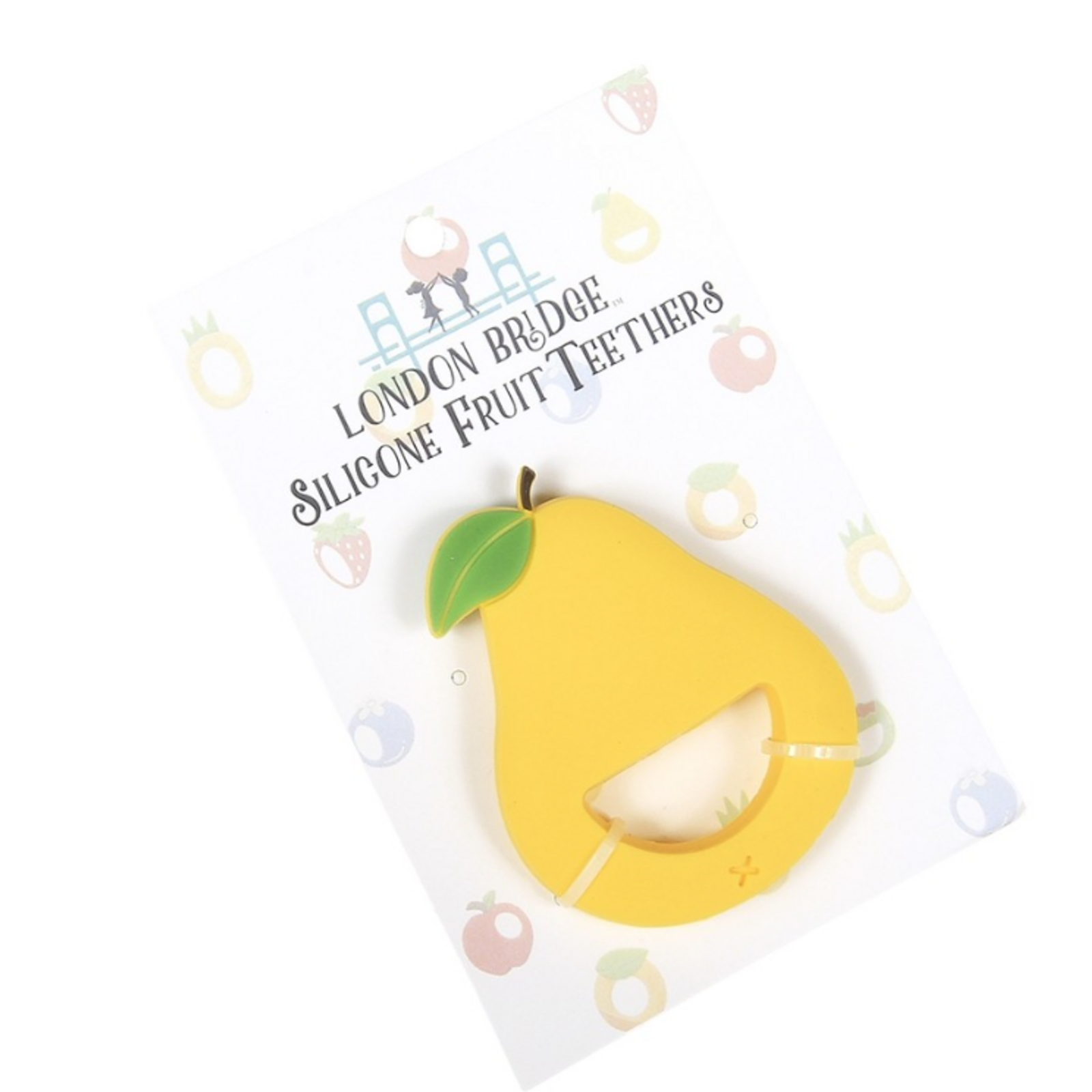London Bridge Silicone Fruit Teether loading=