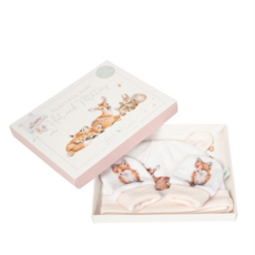 Little Wren 'Little Forest' Woodland Animal  Hat and Mitten Set