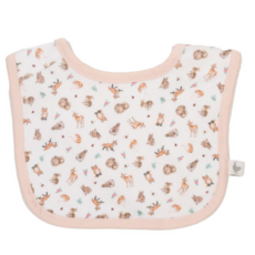 Little Wren 'Little Forest' Woodland Animal Bib Gift Set